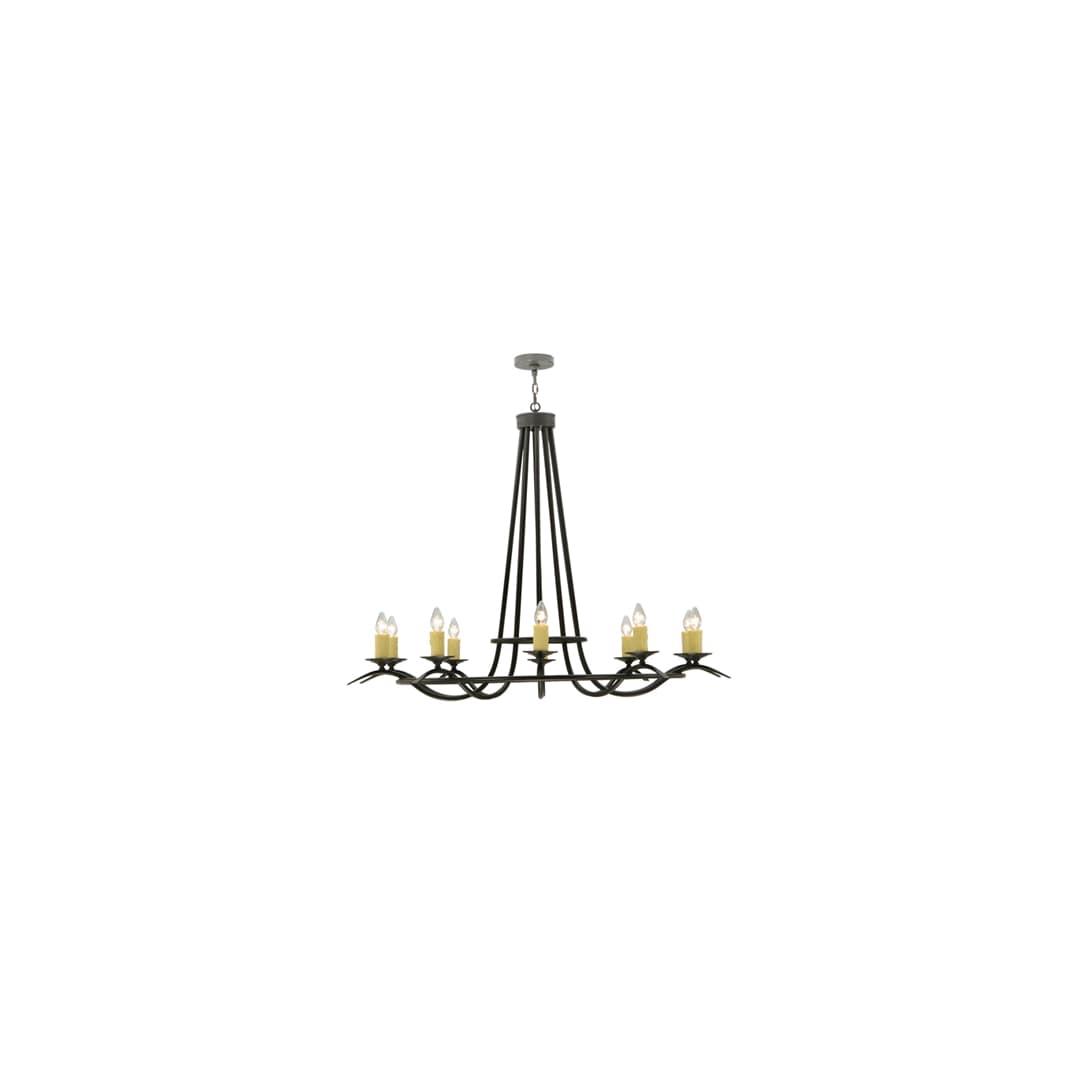 Octavia 10 Light 58" Wide Taper Candle Style Chandelier