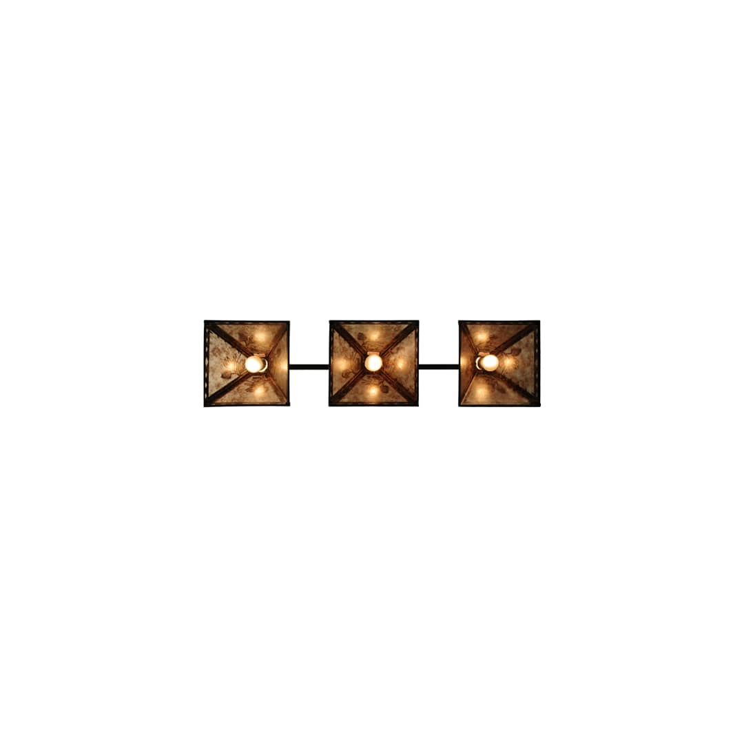Winter Pine 3 Light 12" Wide Linear Pendant