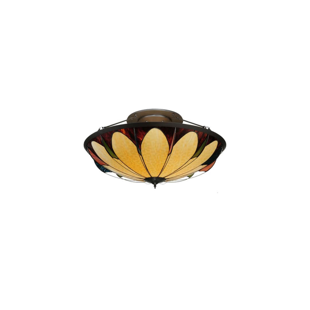 Cowette 6 Light 42" Wide Semi-Flush Bowl Ceiling Fixture