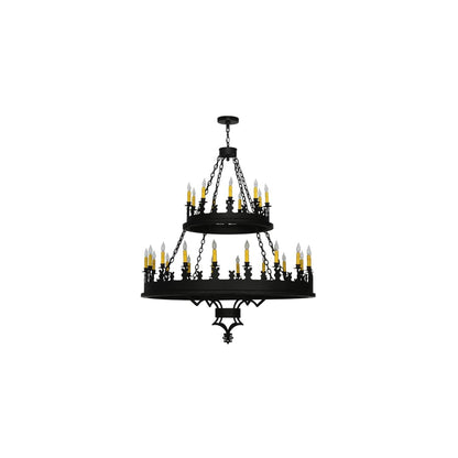 Asen 27 Light 48" Wide Taper Candle Style Chandelier
