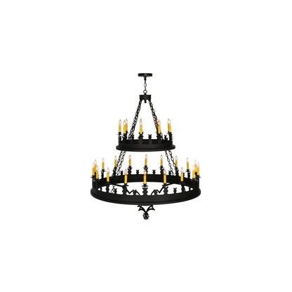 Asen 27 Light 48" Wide Taper Candle Style Chandelier