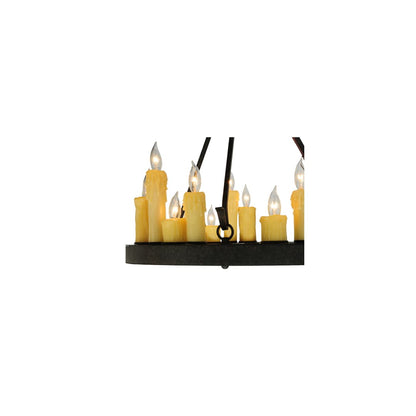 Deina 18 Light 24" Wide Taper Candle Style Chandelier