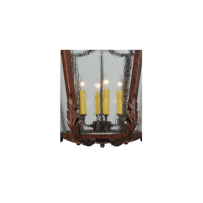 Citadel 4 Light 22" Wide Taper Candle Pendant