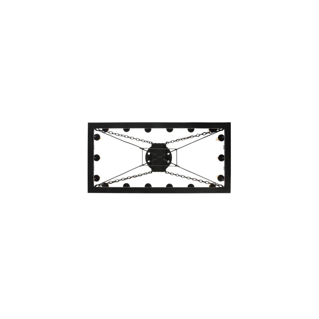 Asen 18 Light 24" Wide Taper Candle Pendant