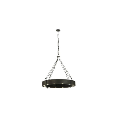 Bangle 12 Light 38" Wide Pendant