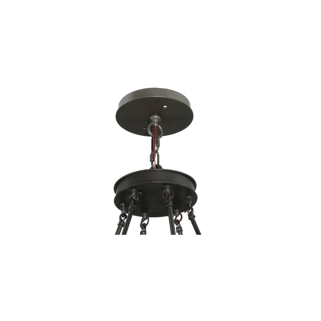 Topridge 6 Light 33" Wide Taper Candle Style Chandelier