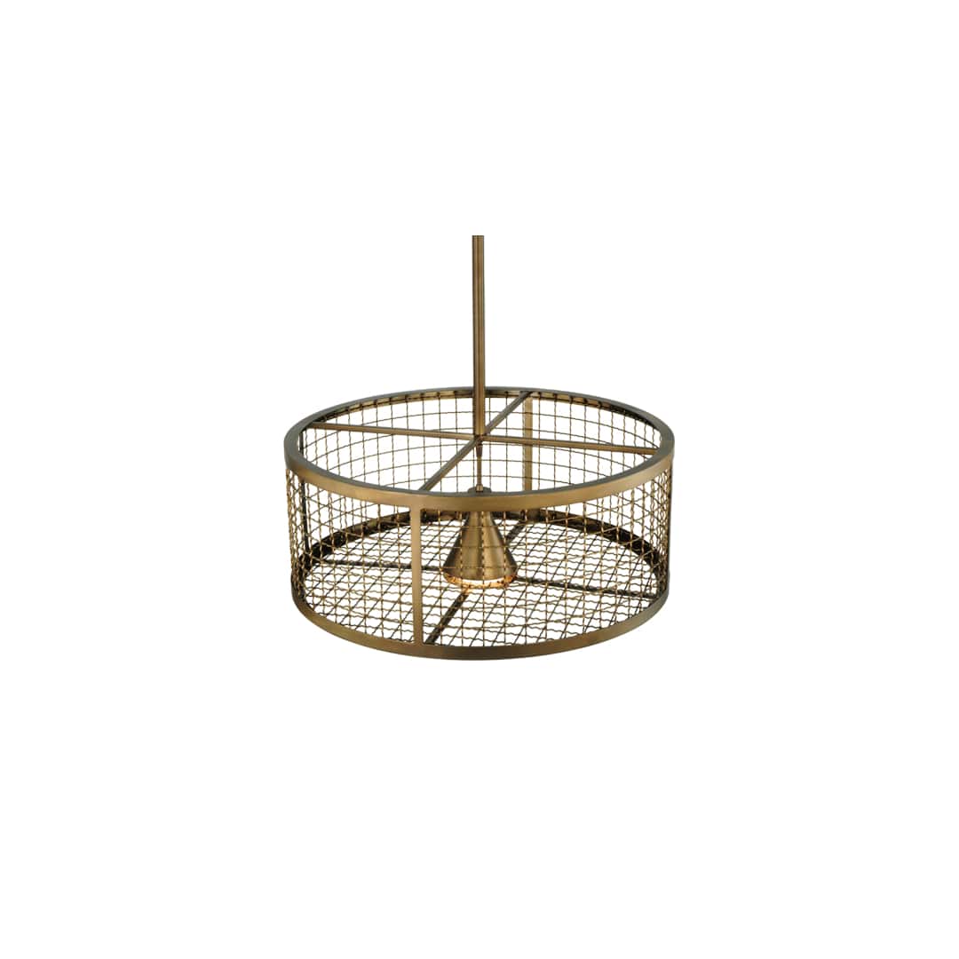 Paloma Golpe 30" Wide Cage Pendant