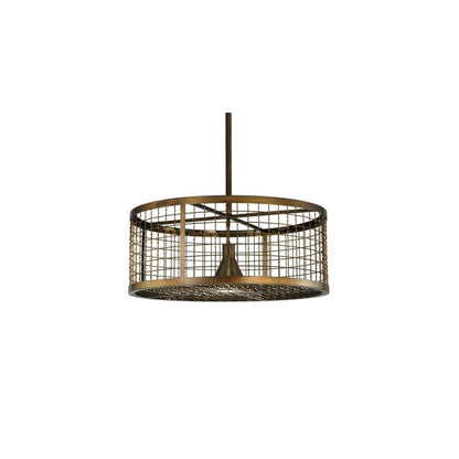 Paloma Golpe 30" Wide Cage Pendant