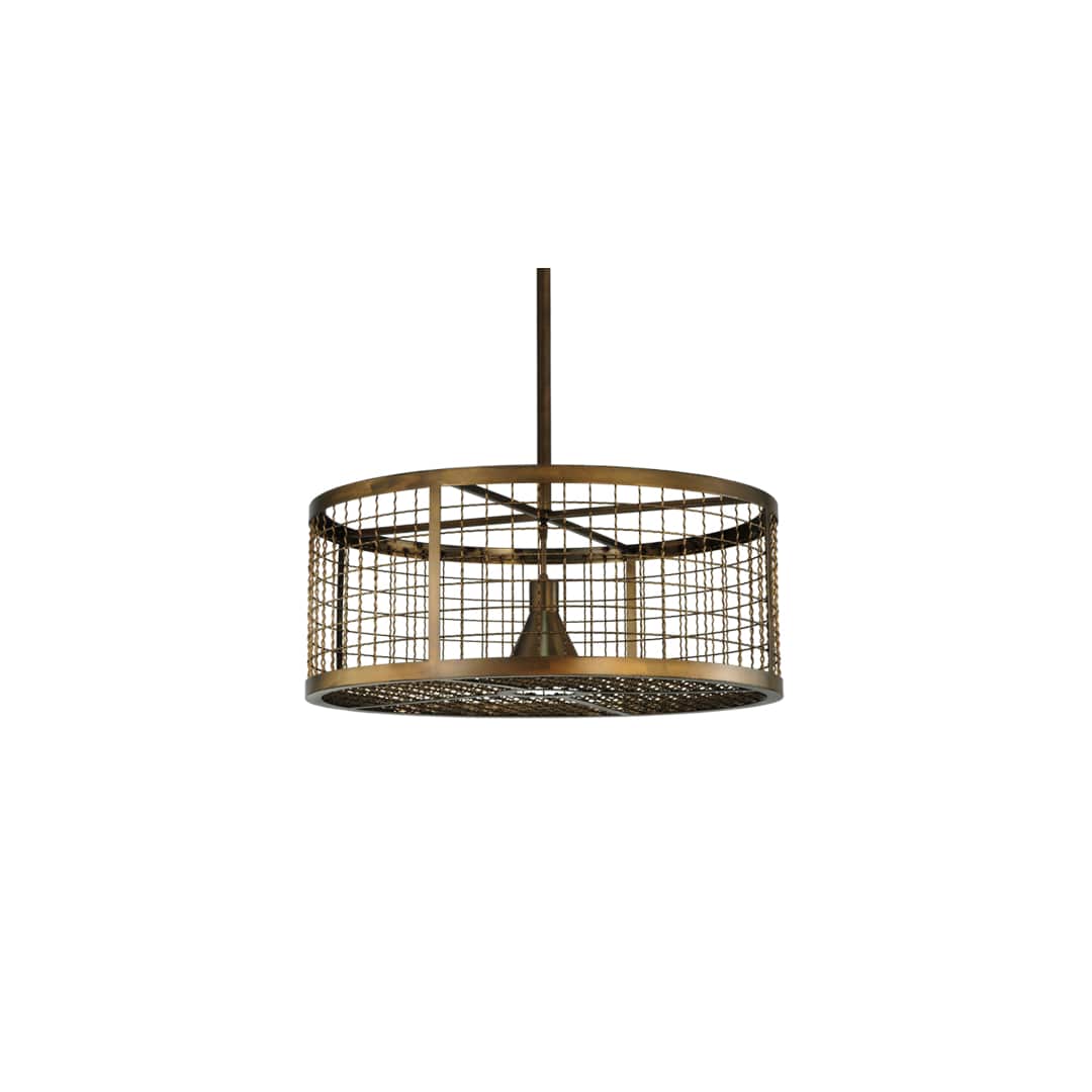 Paloma Golpe 30" Wide Cage Pendant