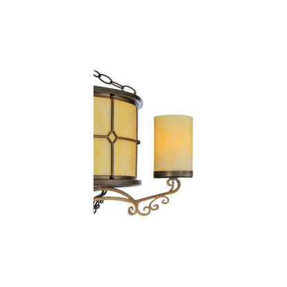 Standford 5 Light 30" Wide Semi-Flush Ceiling Fixture