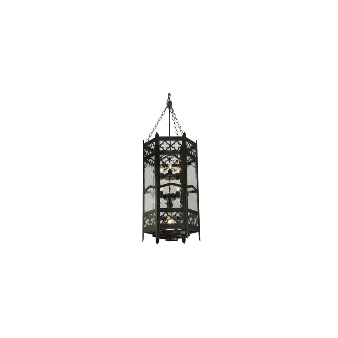 Church 6 Light 19" Wide Taper Candle Pendant
