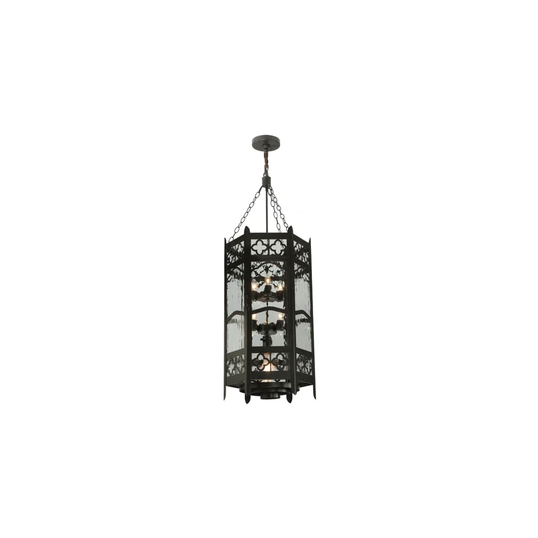 Church 6 Light 19" Wide Taper Candle Pendant