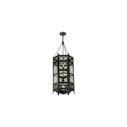 Church 6 Light 19" Wide Taper Candle Pendant