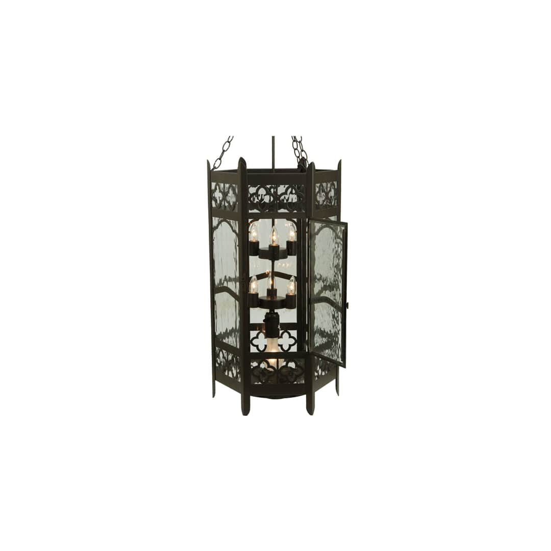 Church 6 Light 19" Wide Taper Candle Pendant