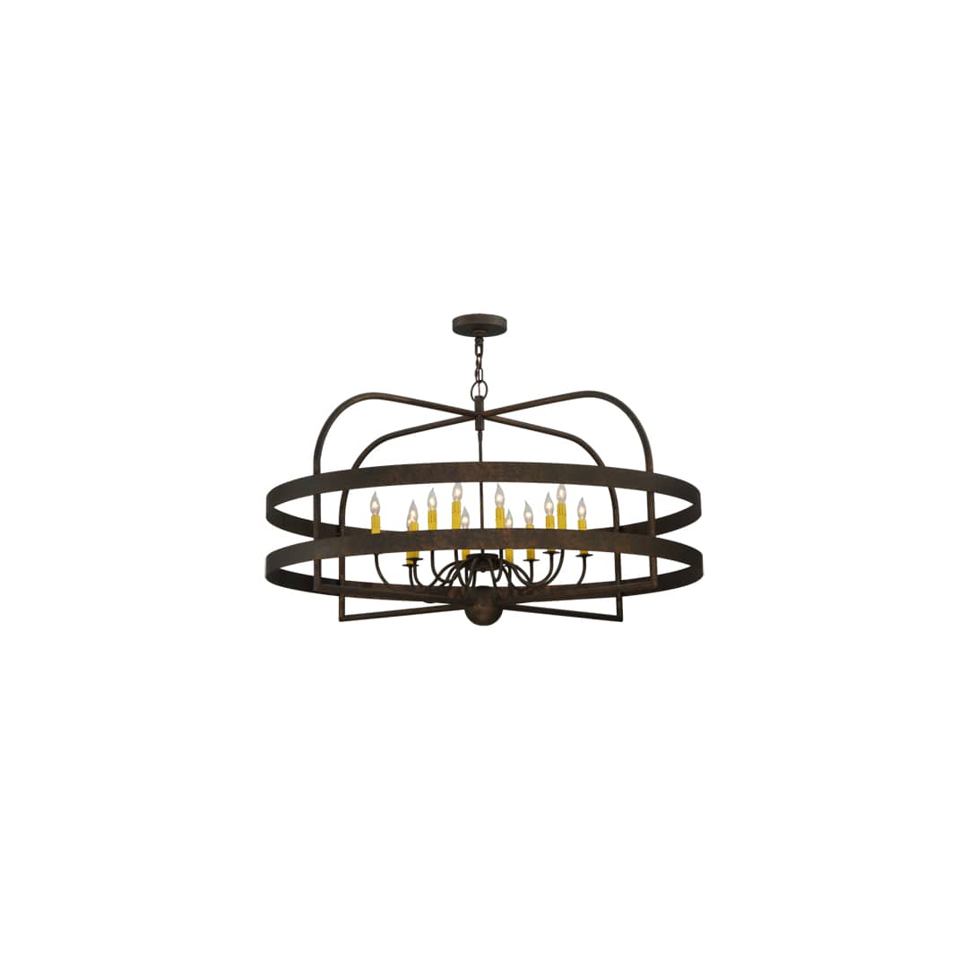Aldari 12 Light 48" Wide Taper Candle Style Chandelier