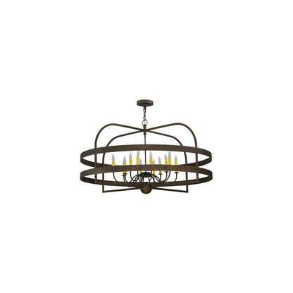Aldari 12 Light 48" Wide Taper Candle Style Chandelier