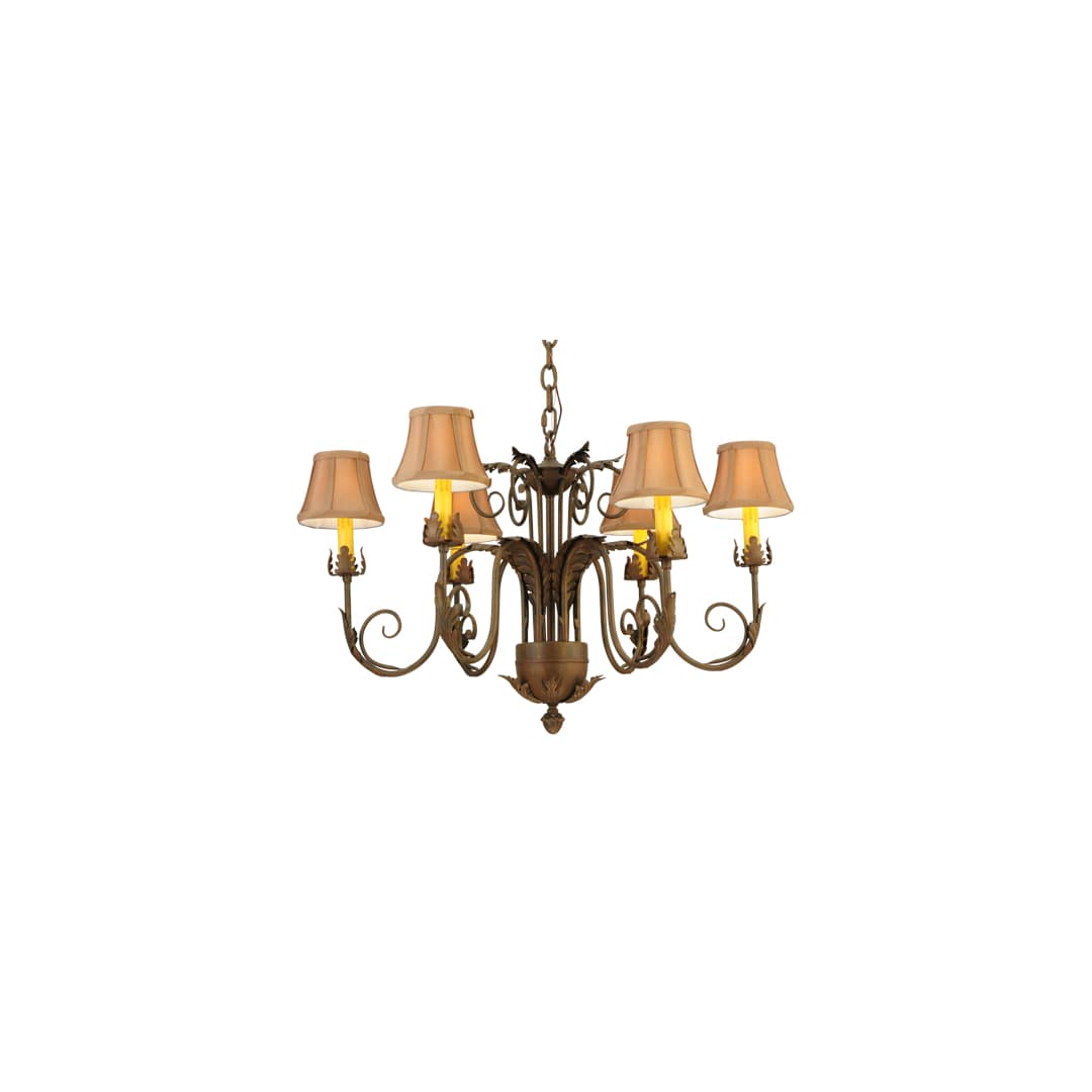 Lindsay 6 Light 30" Wide Chandelier