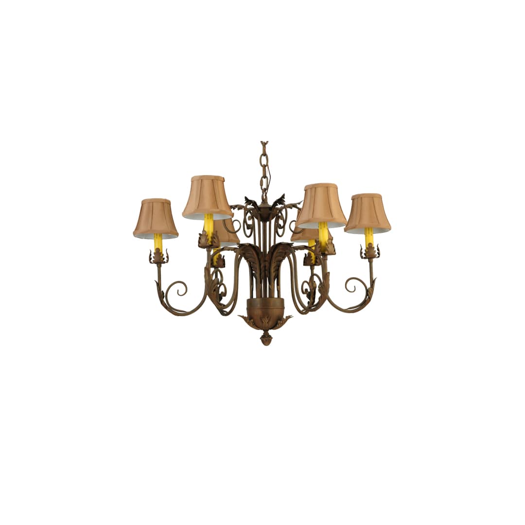 Lindsay 6 Light 30" Wide Chandelier
