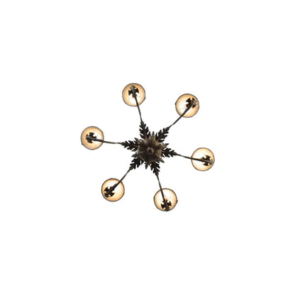 Lindsay 6 Light 30" Wide Chandelier