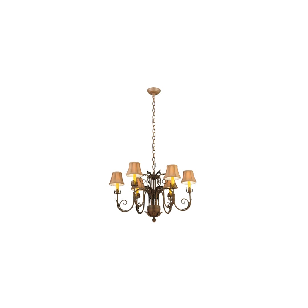Lindsay 6 Light 30" Wide Chandelier