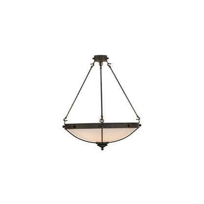 Freya 6 Light 30" Wide Semi-Flush Bowl Ceiling Fixture