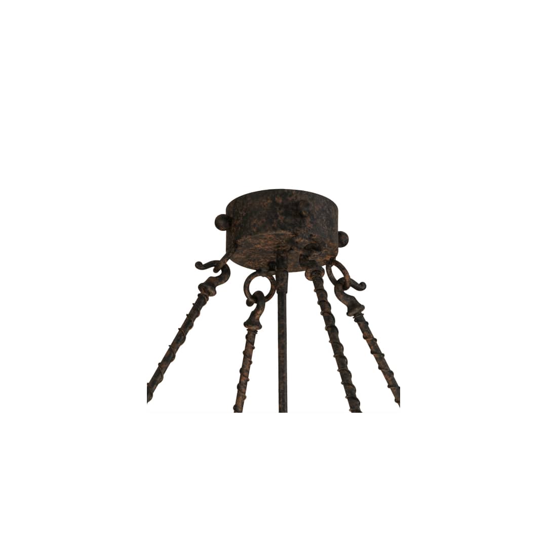 Freya 6 Light 30" Wide Semi-Flush Bowl Ceiling Fixture