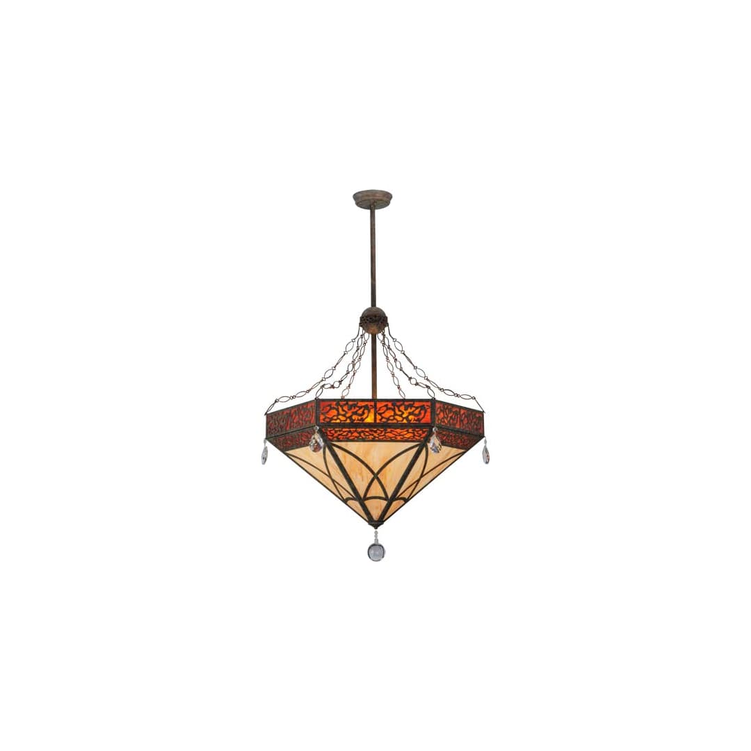 Larkfield 6 Light 37" Wide Crystal Pendant