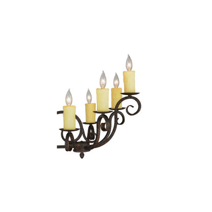Kean Moins 20 Light 34" Wide Pillar Candle Style Chandelier