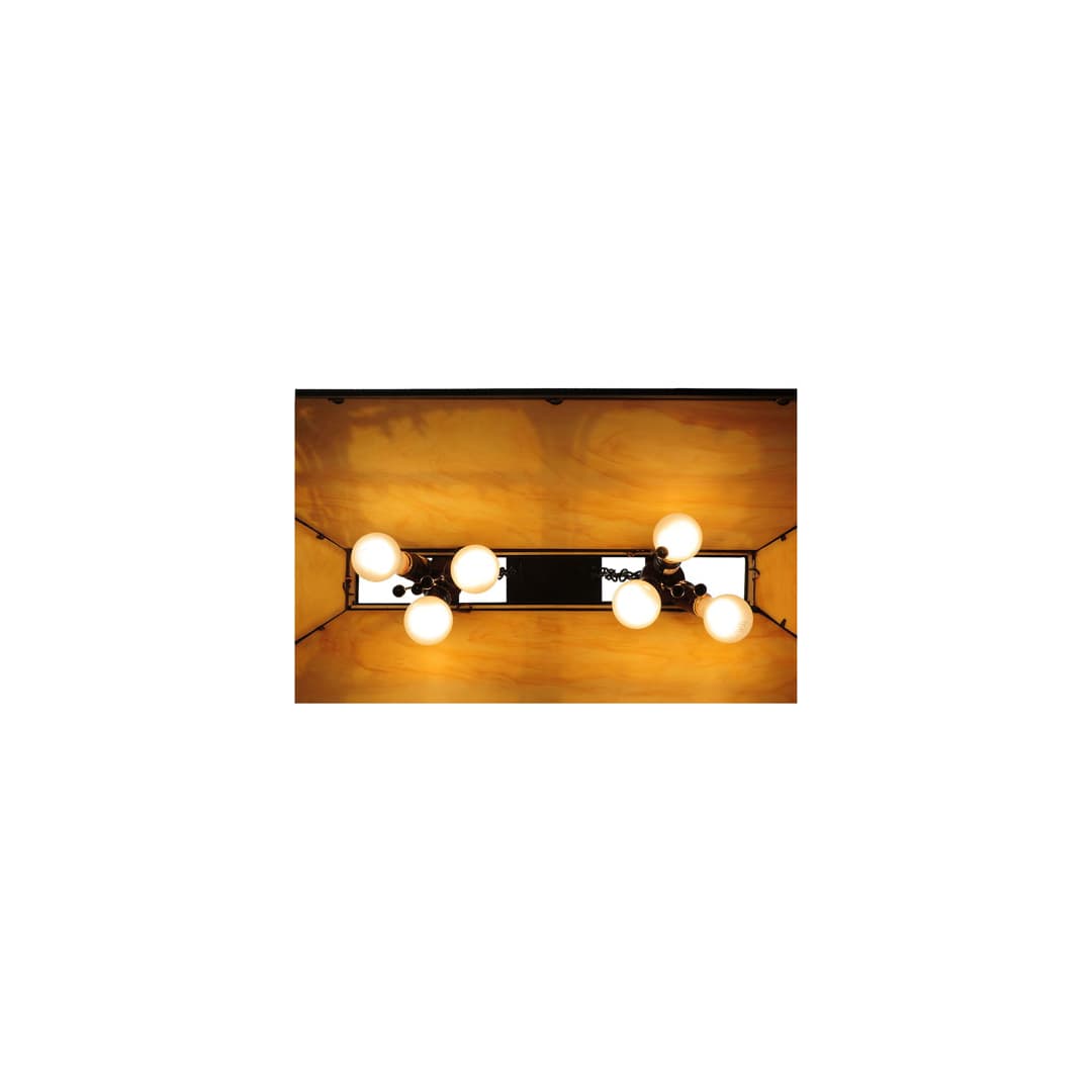 Quiet Pond 6 Light 17" Wide Linear Pendant