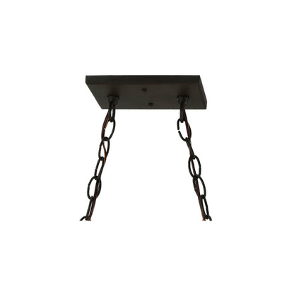 Quiet Pond 6 Light 17" Wide Linear Pendant