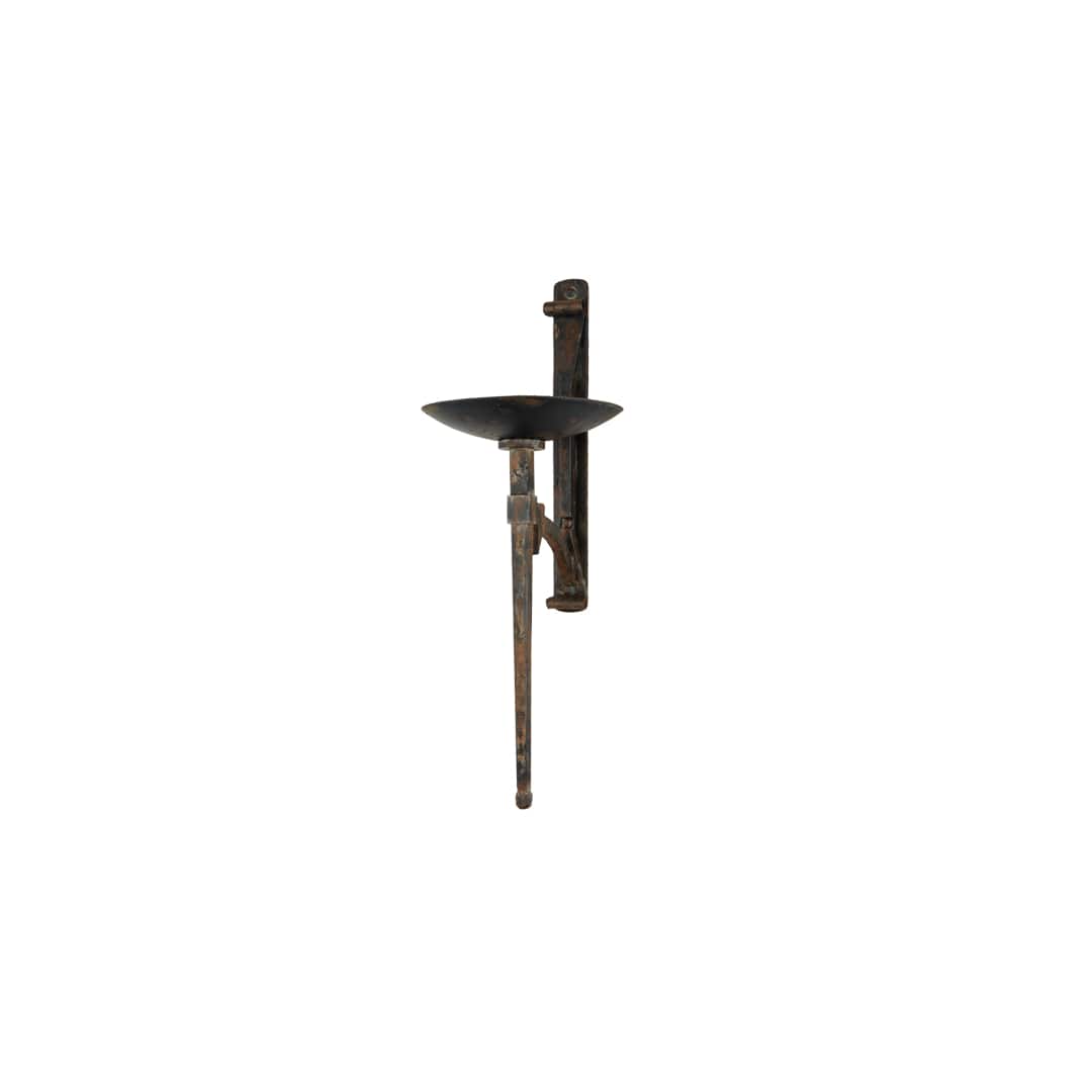 Gothic Bobeche 35" Tall Wall Sconce