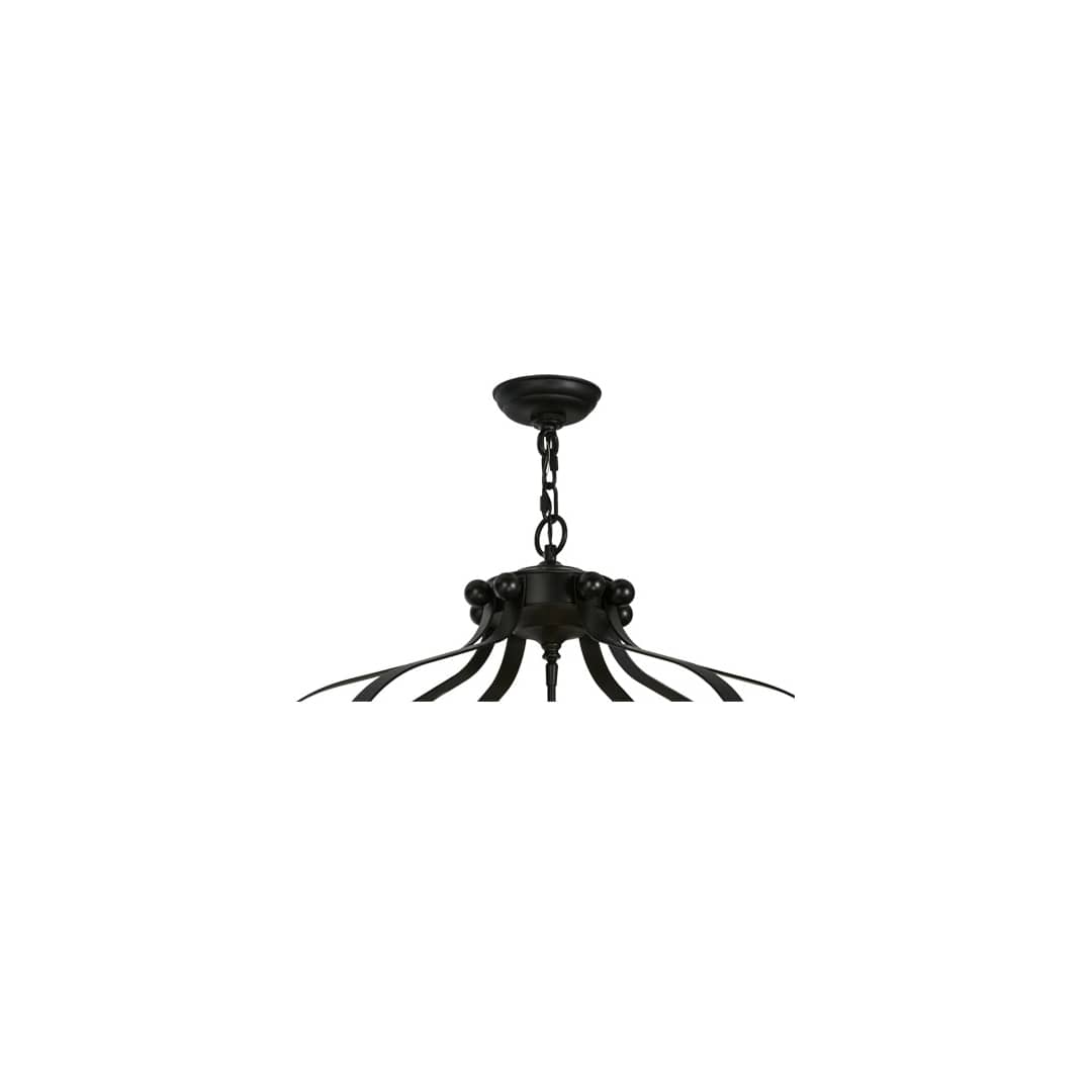 Citadel 6 Light 33" Wide Taper Candle Pendant