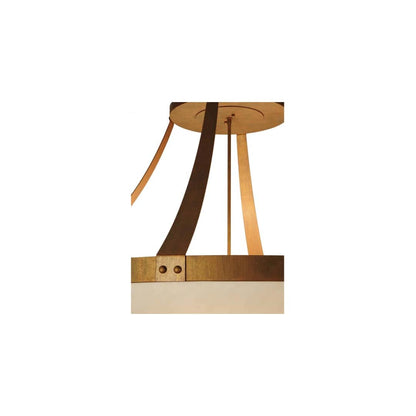 Urban 8 Light 43" Wide Semi-Flush Bowl Ceiling Fixture - Cortez Gold Finish