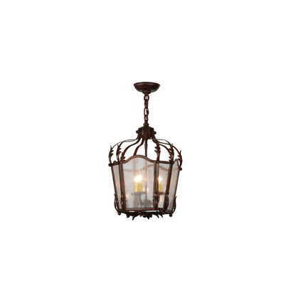 Citadel 3 Light 12" Wide Taper Candle Pendant