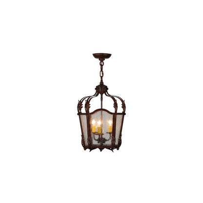 Citadel 3 Light 12" Wide Taper Candle Pendant