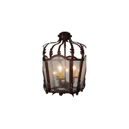 Citadel 3 Light 12" Wide Taper Candle Pendant