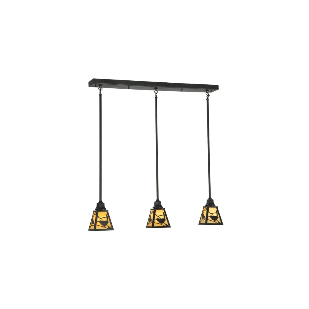 Songbird 3 Light 6" Wide Multi Light Pendant