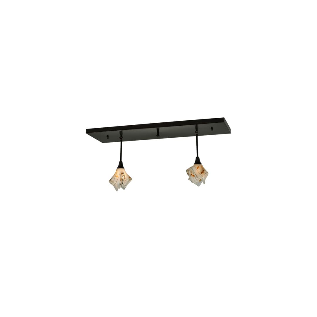 Metro 2 Light 14" Wide Abstract Multi Light Pendant