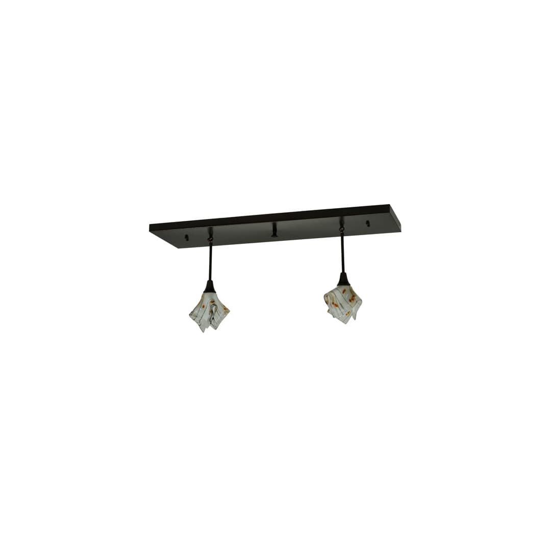 Metro 2 Light 14" Wide Abstract Multi Light Pendant