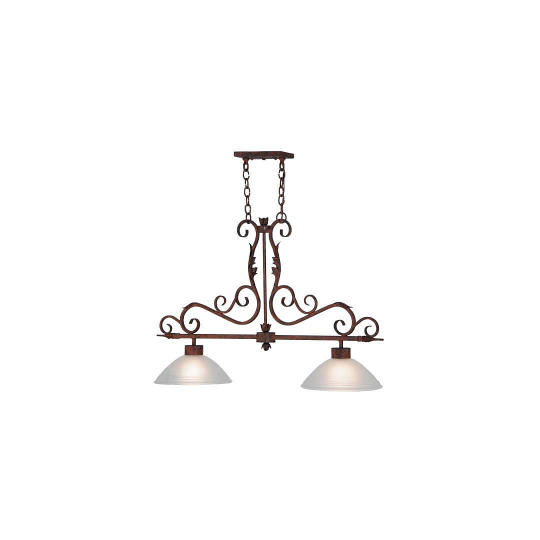 Zamora 2 Light 12" Wide Linear Pendant