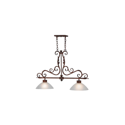 Zamora 2 Light 12" Wide Linear Pendant