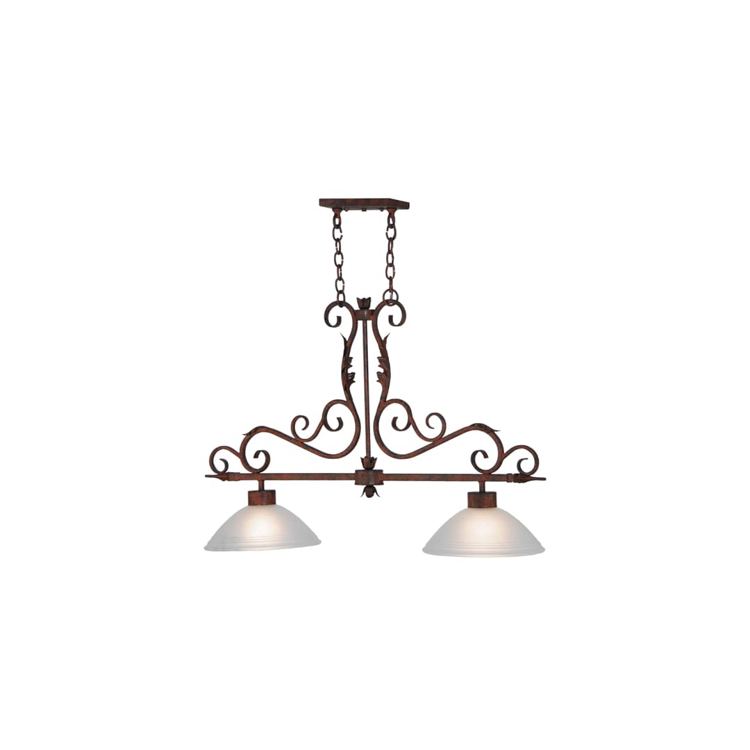 Zamora 2 Light 12" Wide Linear Pendant