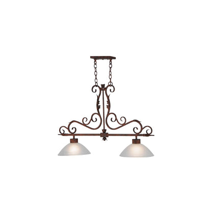 Zamora 2 Light 12" Wide Linear Pendant
