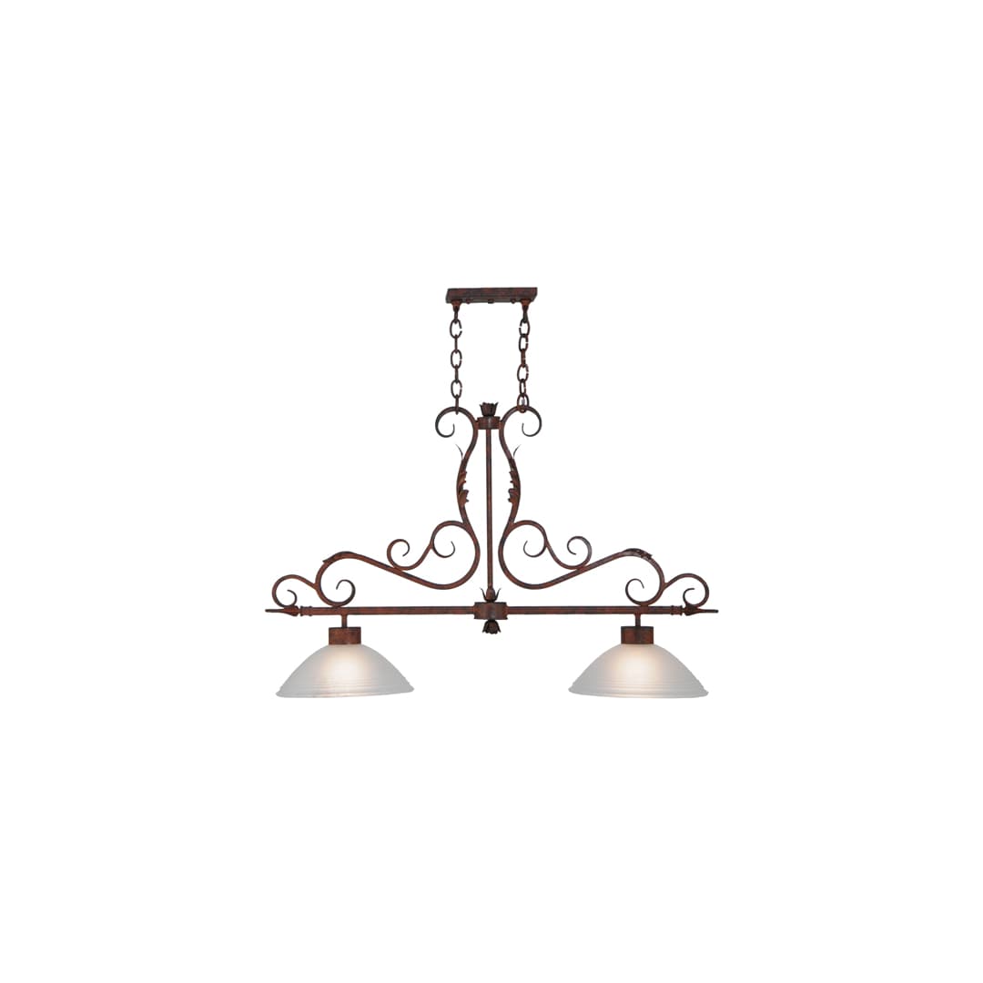 Zamora 2 Light 12" Wide Linear Pendant