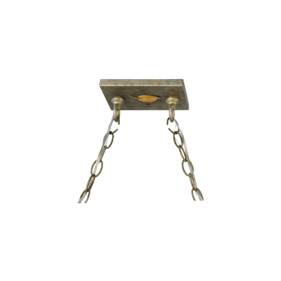 Elk at Lake 6 Light 17" Wide Linear Pendant