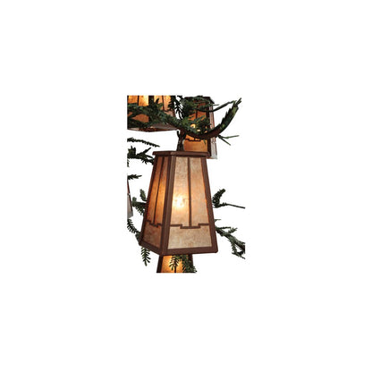 Pine Branch Valley View 12 Light 54" Wide Chandelier