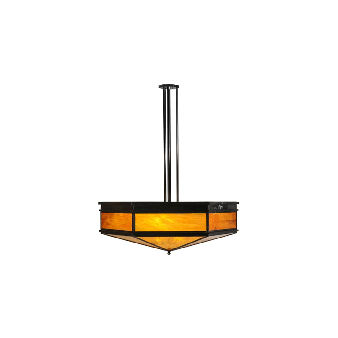 Davis Street 8 Light 45" Wide Pendant