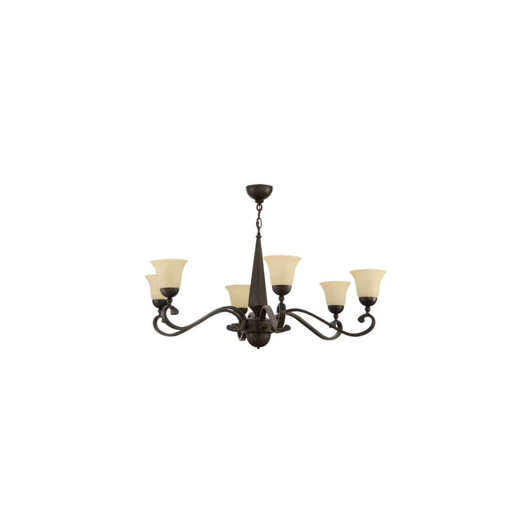 Muirfield 6 Light 44" Wide Chandelier