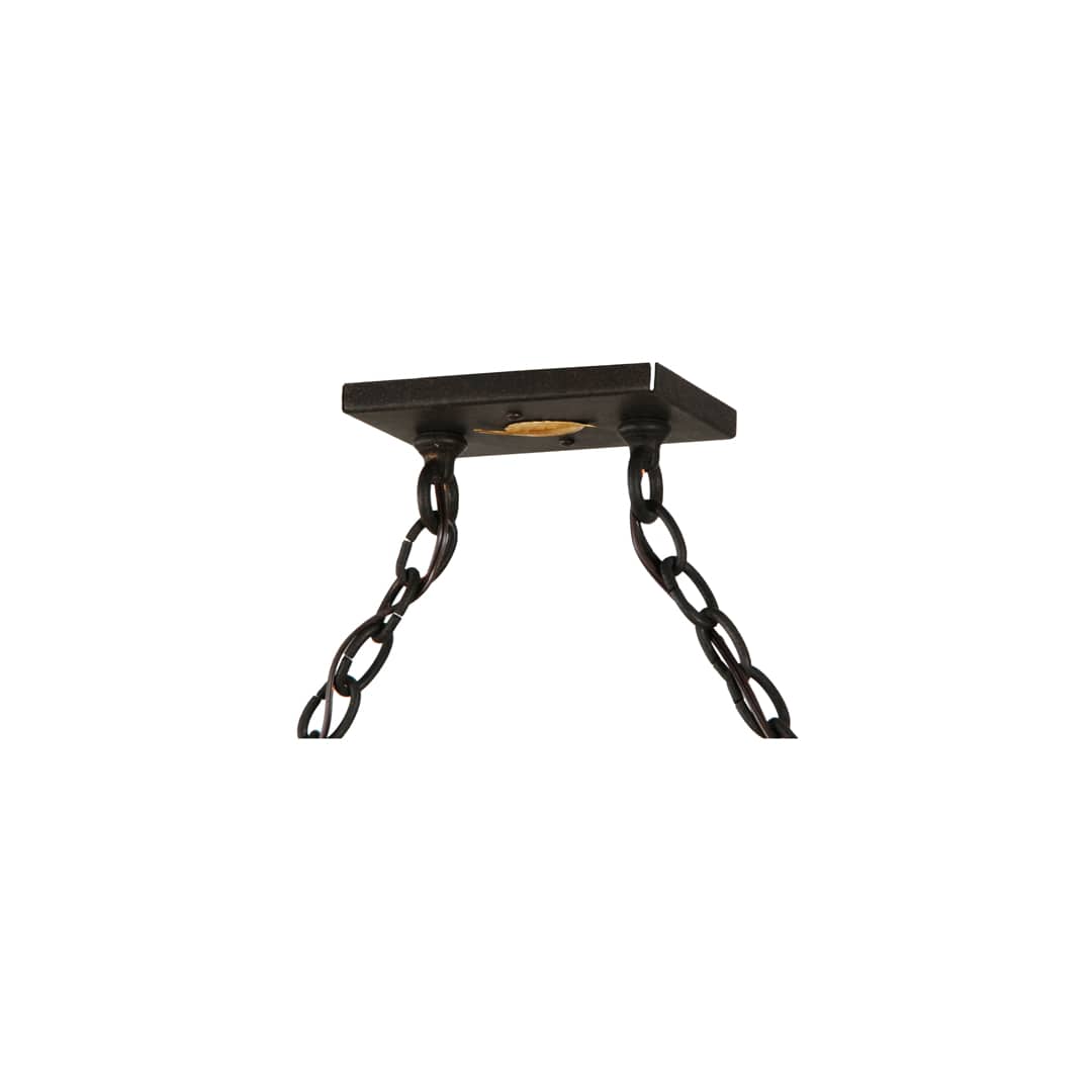 Battling Bucks 9 Light 17" Wide Linear Pendant