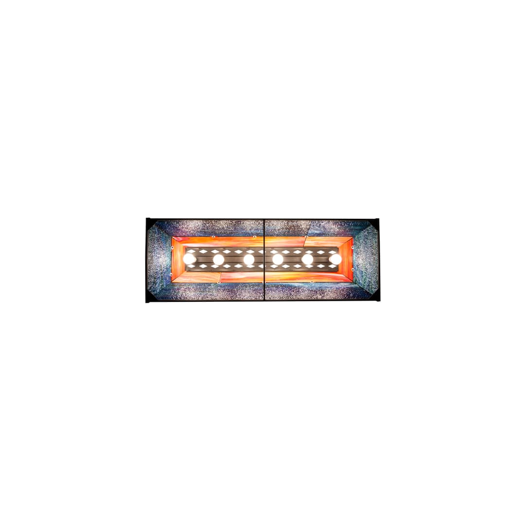 Battling Bucks 9 Light 17" Wide Linear Pendant